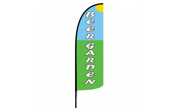 Beer Garden Custom Advertising Flag